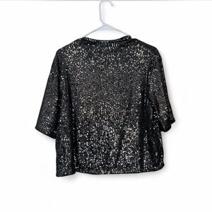 H&M Shimmering Sequin Top